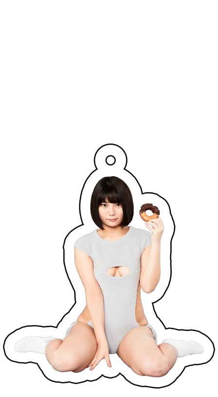 アクリルキーホルダー　-童貞を殺すセーター（胸開きver）-